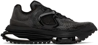 Nike Black MMW Edition Zoom 4 Sneakers