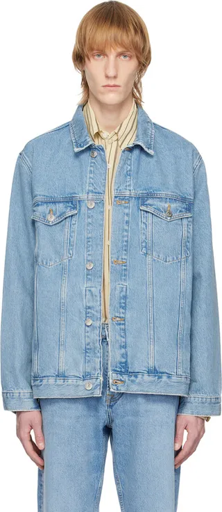 Samsøe Samsøe Blue Nicole Denim Jacket
