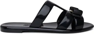 Salvatore Ferragamo Lylia Vara Bow Slip-On Flip Flops