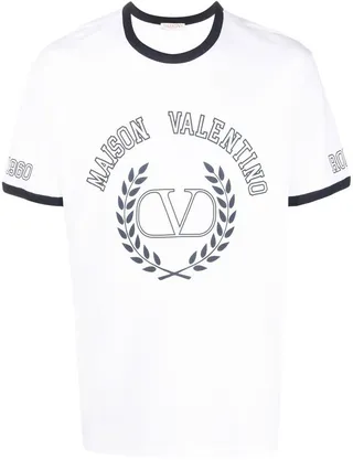 logo-print cotton T-shirt