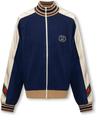 Gucci Web Striped Bomber Jacket