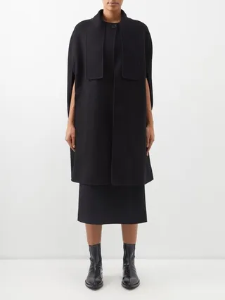 Cashmere Longline Cape