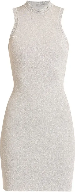 Glittery Body-Con Minidress