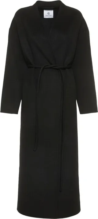 Hunter belted wool & cashmere coat
