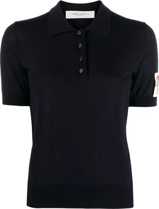 Logo-Patch Polo Shirt