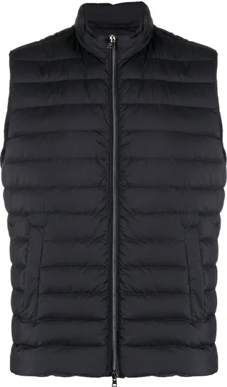 Padded Zip-Up Gilet
