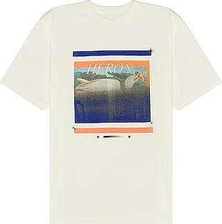 Heron Preston Misprinted Heron Tee in White