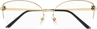 Cartier Round Semi Rimless Glasses