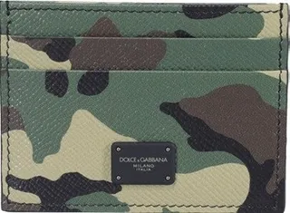 Dolce & Gabbana Camouflage Cardholder