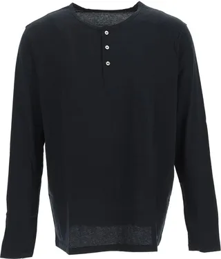 A.P.C. Henley Long Sleeved T-Shirt