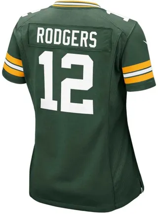 Nike Women's Aaron Rodgers Green Bay Packers Game Jersey
