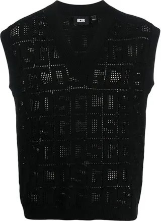 Monogram Macramé Gilet