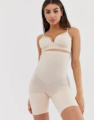 Spanx higher power shorts in beige