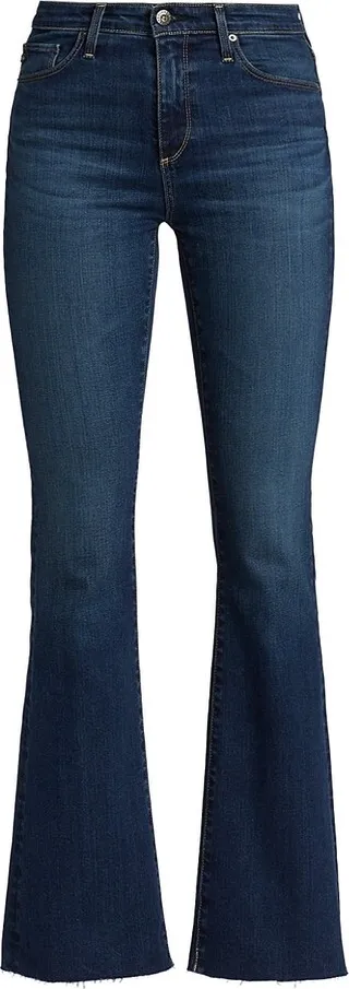 Farrah Mid-Rise Boot-Cut Jeans