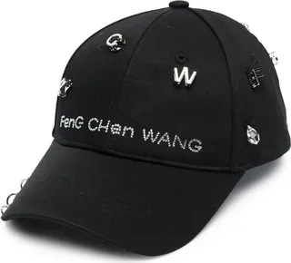 Logo-Lettering Baseball Cap