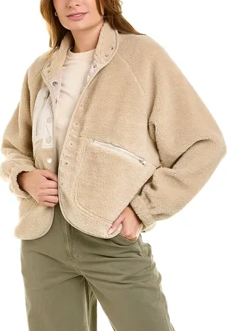 Lea & Viola Teddy Bomber Jacket