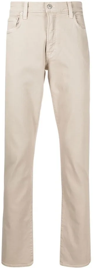 Straight-Leg Five-Pocket Trousers