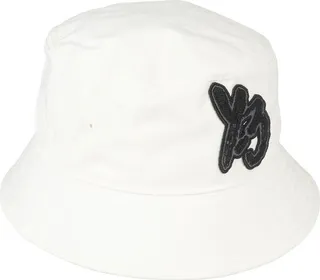 Y-3 Logo Embroidered Bucket Bag