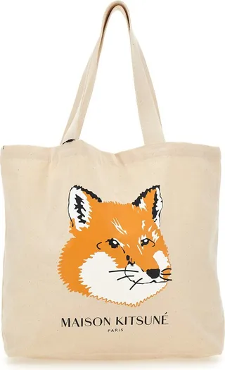 fox Head Tote Bag