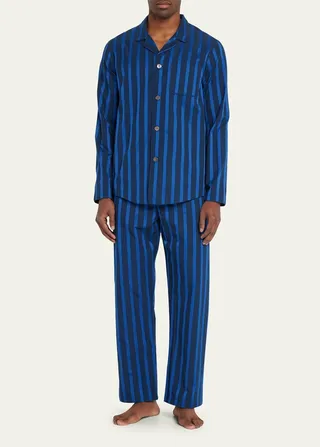 Men's Modern Fit Stripe Pajama Set