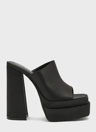 One Strap High Heel Sandals