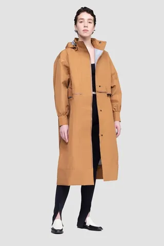 The Essential Parka in camel
