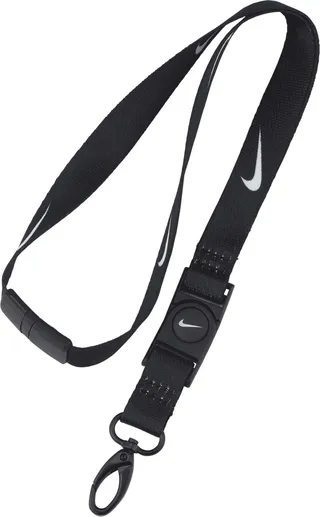 Nike Unisex Premium Lanyard in Black