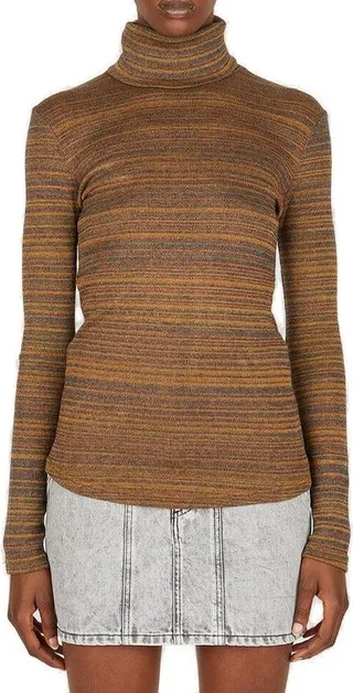 Isabel Marant Étoile Turtleneck Knitted Top