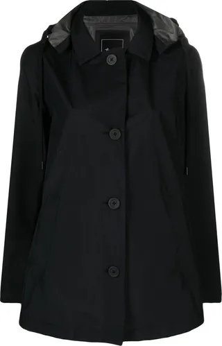 Layered Hooded Jacket