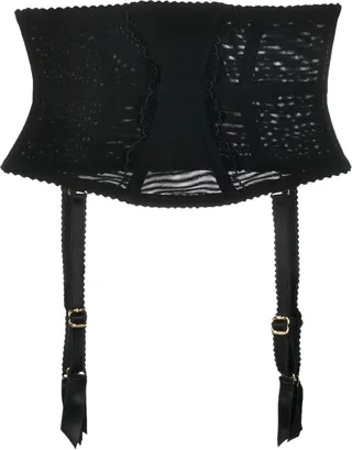 Black Sara Waspie Corset