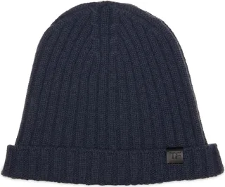 Rib Cashmere Beanie