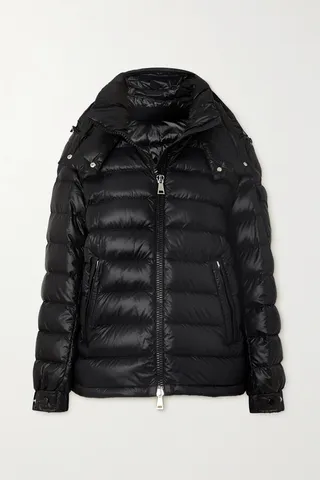 Moncler - Dalles Hooded Quilted Padded Shell Down Jacket - Black