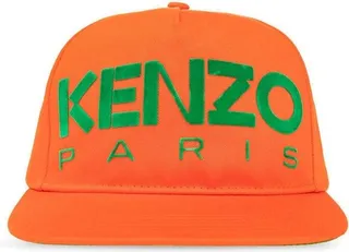 Kenzo Logo Detailed Baseball Cap