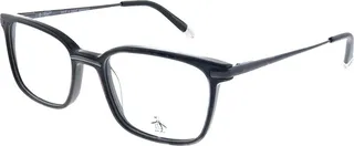 Original Penguin The Danny BK Unisex Rectangle Eyeglasses Black 51mm