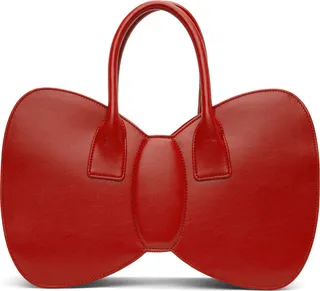 Comme des Garçons Girl Red Bow Bag