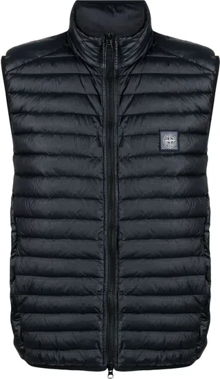Logo Patch Padded Gilet