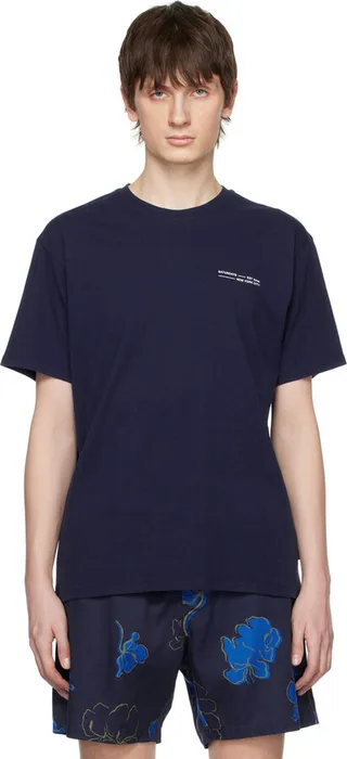 Saturdays NYC Blue Fundamental Standard T-Shirt