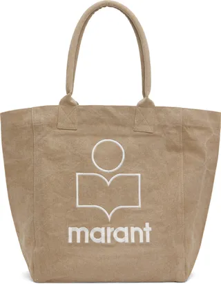 Isabel Marant Beige Yenky Tote Bag