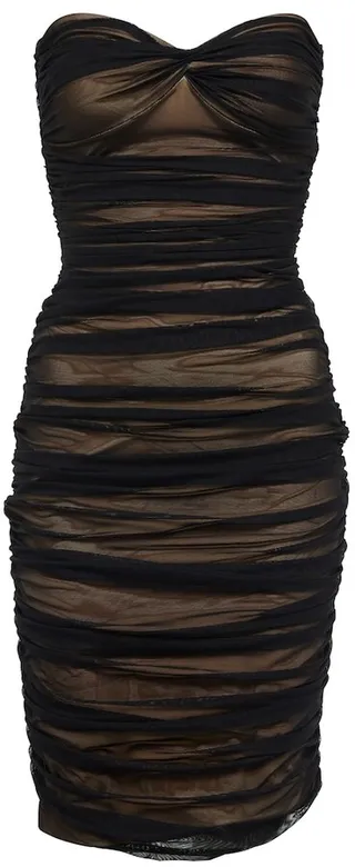 Walter mesh minidress