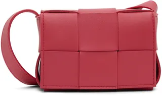 Bottega Veneta Pink Cassette Shoulder Bag