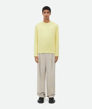 Light Cotton Long-Sleeved T-Shirt