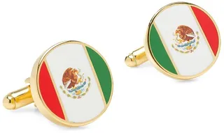 Mexico Flag Cufflinks