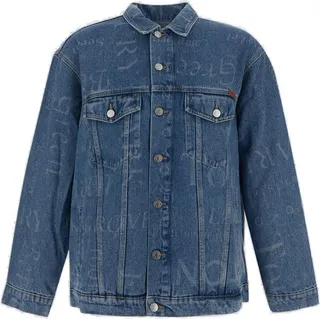 Martine Rose Buttoned Denim Jacket
