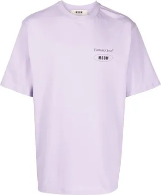 logo-print T-shirt