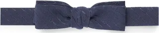 Interlocking G silk bow tie