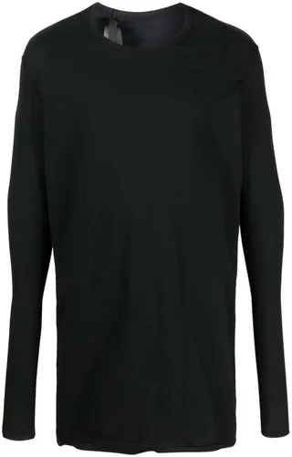 round neck long-sleeved T-shirt