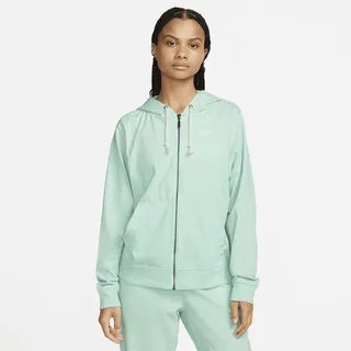 Women's Nike Sportswear Gym Vintage Full-Zip Hoodie in Green