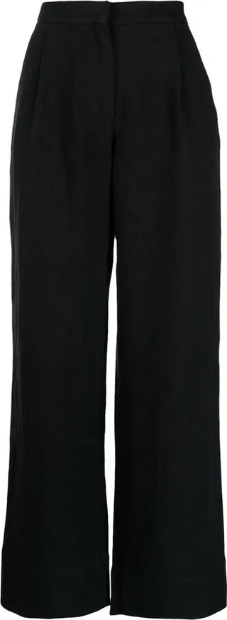 High-Waist Tailored Trousers