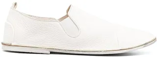 Pebbled-Effect Leather Loafers