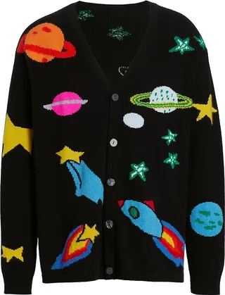 Rocket Wool & Cashmere-Blend Cardigan